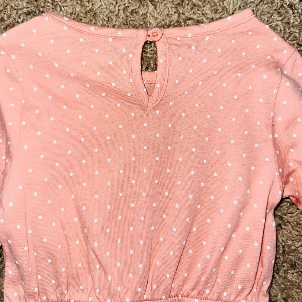 NWT Polkadot Jumper 12-18m 18 Month Girl Baby Toddler Outfit One Piece New BNWT
